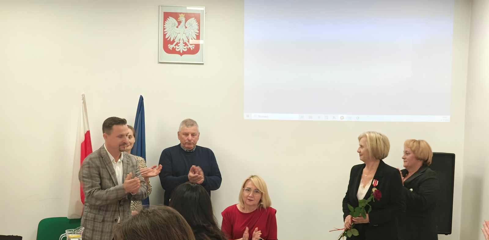 Medal Komisji Edukacji Narodowej dla Dyrektor Przedszkola Publicznego Bajkowej Akademii w Rozalinie